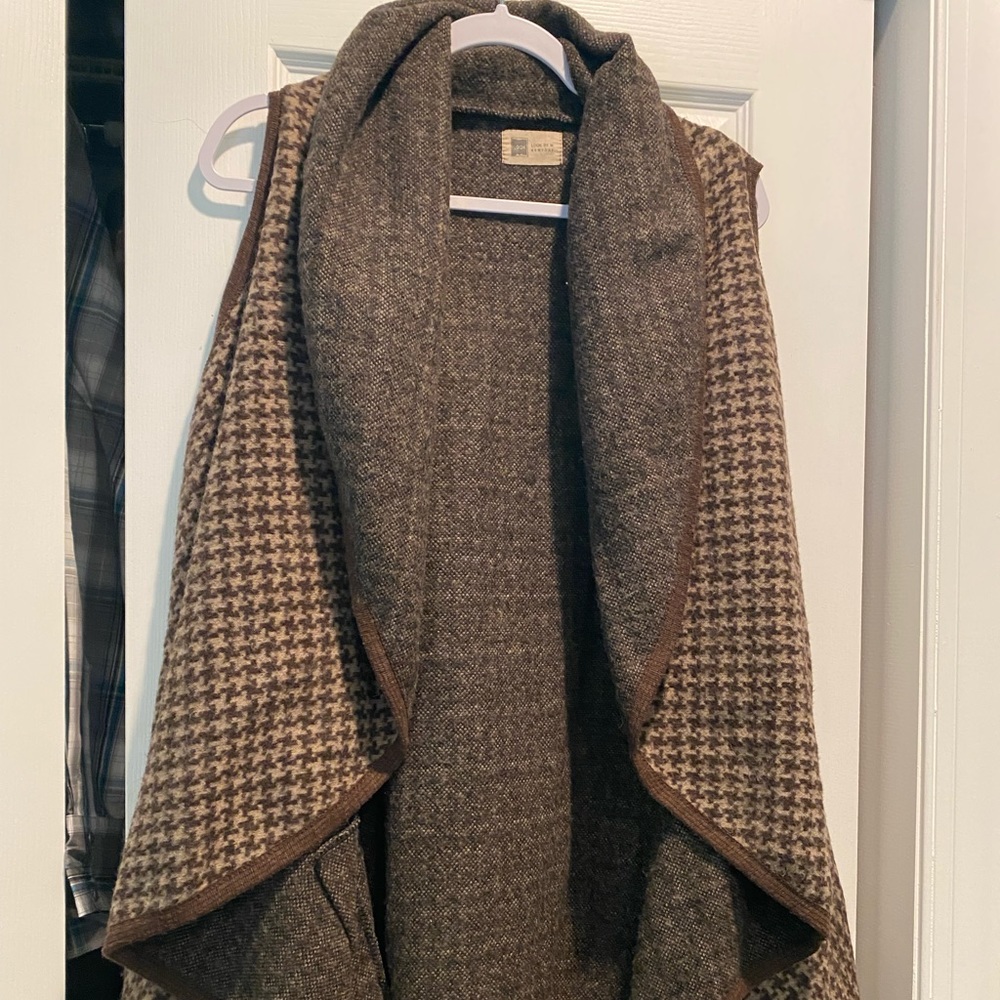 Look by M New York Wrap Vest Jacket